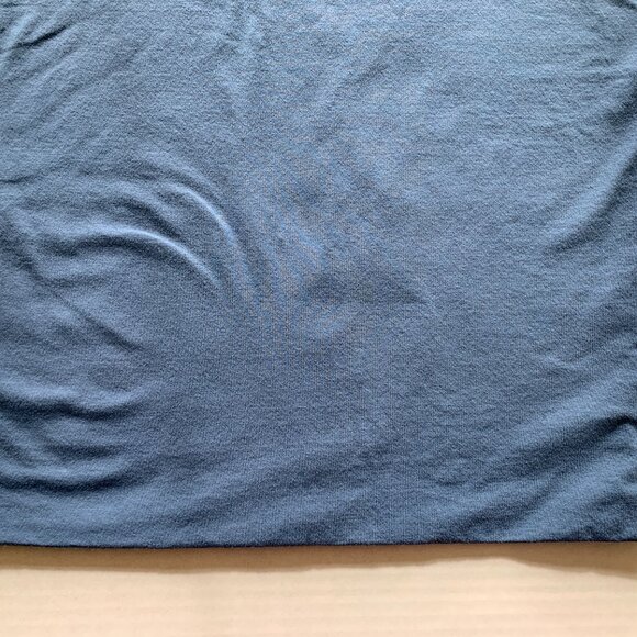 Peruvian Connection Blue Pencil Skirt Soft Cotton Stretch Knit Women’s Size ~M - Picture 4 of 8